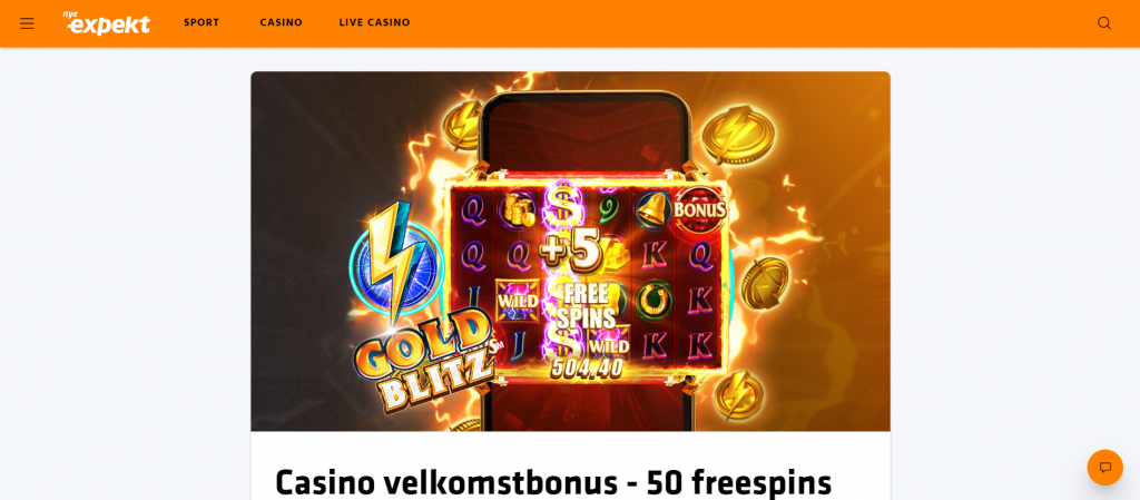 Expekt Welcome Bonus